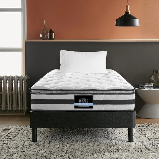 DSZ Product, feed-cond-new, feed-sl-DSZ Freight Payable, newGiselle Bedding 21Cm Mattress Pillow Top King Single - Premium Furniture > Mattresses > Mattress Toppers from Giselle Bedding ! Shop Online Buy Now at S & D's Value Store Family Business Best Customer ServiceDSZ Product, feed-cond-new, feed-sl-DSZ Freight Payable, new