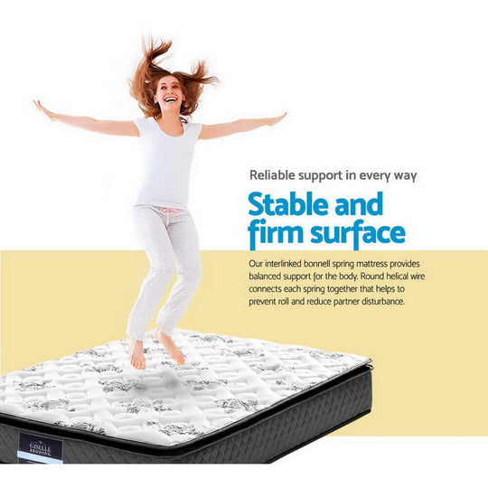 DSZ Product, feed-cond-new, feed-sl-DSZ Freight Payable, newGiselle Bedding 24Cm Mattress Pillow Top Double - Premium Bedroom > Mattresses from Giselle Bedding ! Shop Online Buy Now at S & D's Value Store Family Business Best Customer ServiceDSZ Product, feed-cond-new, feed-sl-DSZ Freight Payable, new