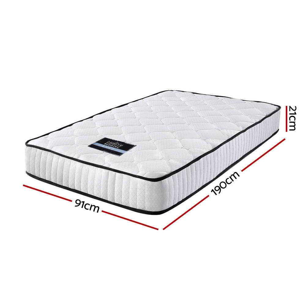 DSZ Product, feed-cond-new, feed-sl-DSZ Freight Payable, newGiselle Bedding 21Cm Mattress Tight Top Single - Premium Furniture > Mattresses > Mattress Toppers from Giselle Bedding ! Shop Online Buy Now at S & D's Value Store Family Business Best Customer ServiceDSZ Product, feed-cond-new, feed-sl-DSZ Freight Payable, new