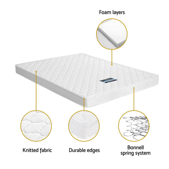 DSZ Product, feed-cond-new, feed-sl-DSZ Freight Payable, newGiselle Bedding 13Cm Mattress Tight Top Double - Premium Furniture > Mattresses > Mattress Toppers from Giselle Bedding ! Shop Online Buy Now at S & D's Value Store Family Business Best Customer ServiceDSZ Product, feed-cond-new, feed-sl-DSZ Freight Payable, new