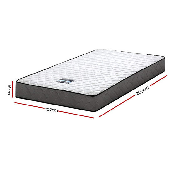 Giselle Bedding 16Cm Mattress Tight Top King Single