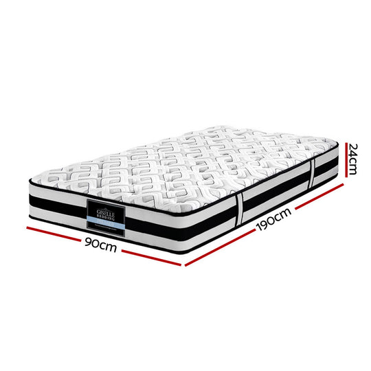 DSZ Product, feed-cond-new, feed-sl-DSZ Freight Payable, newGiselle Bedding 24Cm Mattress Super Firm Single - Premium Furniture > Mattresses > Single Mattress from Giselle Bedding ! Shop Online Buy Now at S & D's Value Store Family Business Best Customer ServiceDSZ Product, feed-cond-new, feed-sl-DSZ Freight Payable, new