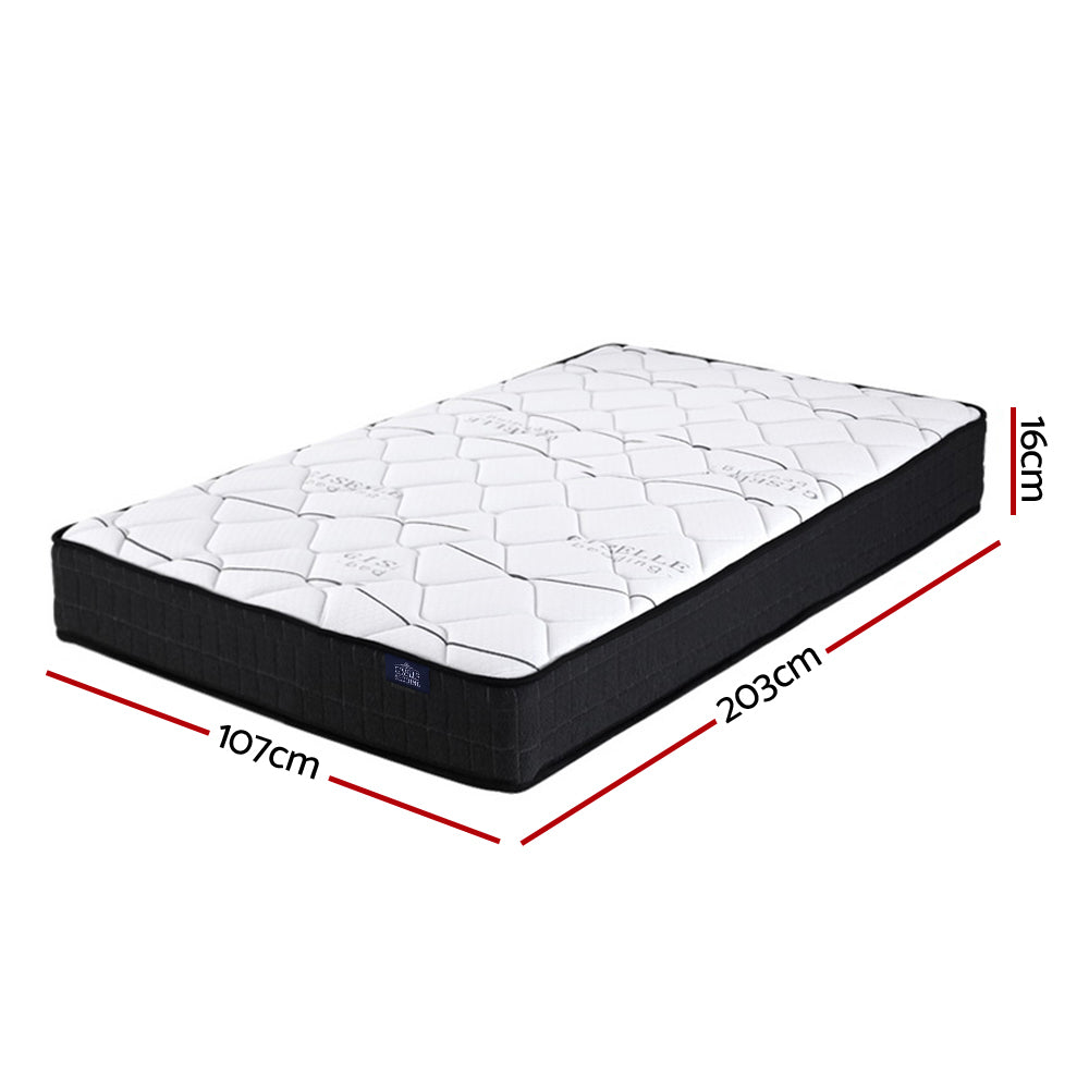 DSZ Product, feed-cond-new, feed-sl-DSZ Freight Payable, newGiselle Bedding 16Cm Mattress Medium Firm King Single - Premium Furniture > Mattresses > Mattress Toppers from Giselle Bedding ! Shop Online Buy Now at S & D's Value Store Family Business Best Customer ServiceDSZ Product, feed-cond-new, feed-sl-DSZ Freight Payable, new