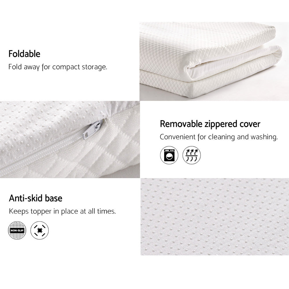 DSZ Product, feed-cond-new, feed-sl-DSZ Freight Payable, newGiselle Bedding Memory Foam Mattress Topper 8Cm Queen - Premium Furniture > Mattresses > Mattress Toppers from Giselle Bedding ! Shop Online Buy Now at S & D's Value Store Family Business Best Customer ServiceDSZ Product, feed-cond-new, feed-sl-DSZ Freight Payable, new