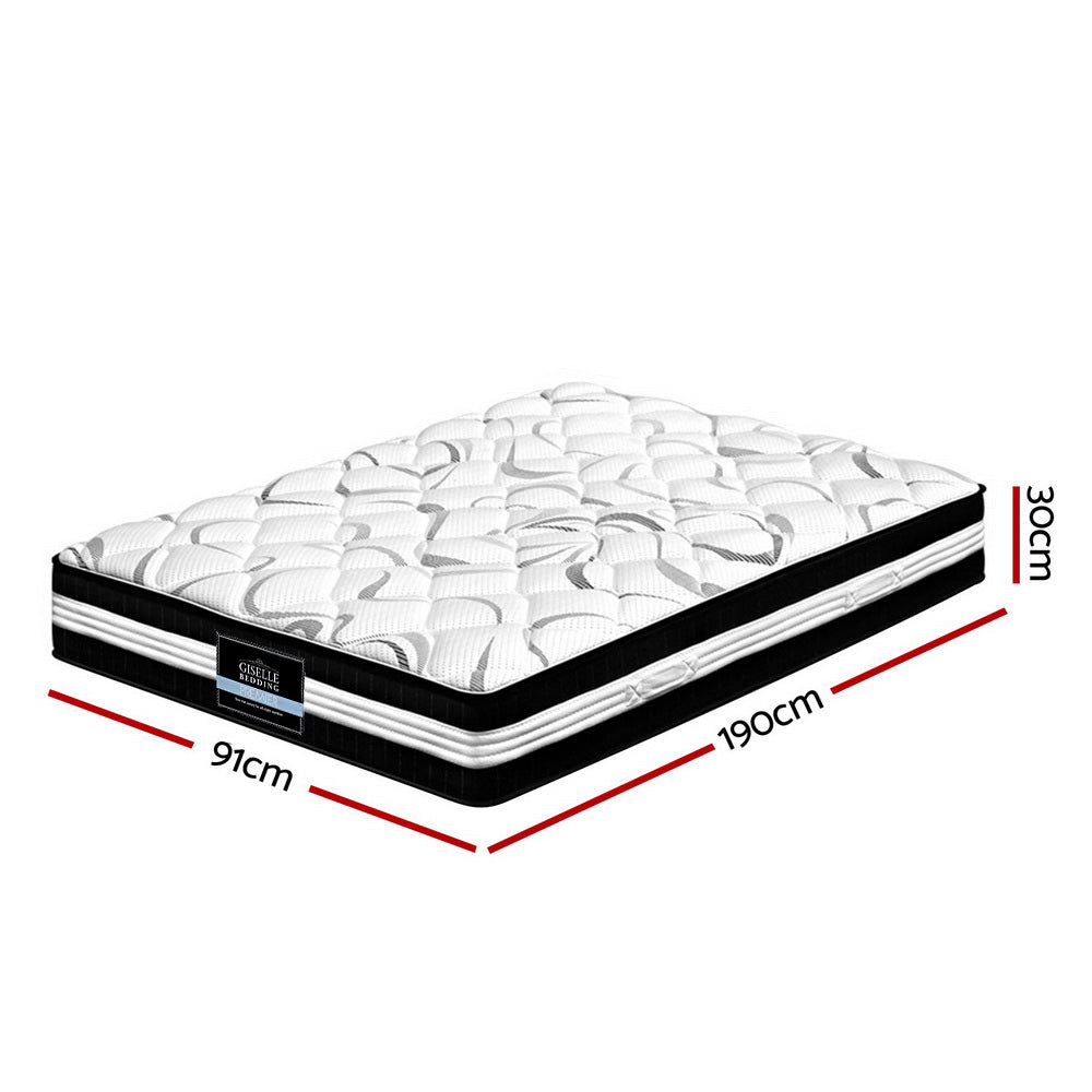 DSZ Product, feed-cond-new, feed-sl-DSZ Freight Payable, newGiselle Bedding 30Cm Mattress Medium Firm Single - Premium Furniture > Mattresses > Single Mattress from Giselle Bedding ! Shop Online Buy Now at S & D's Value Store Family Business Best Customer ServiceDSZ Product, feed-cond-new, feed-sl-DSZ Freight Payable, new