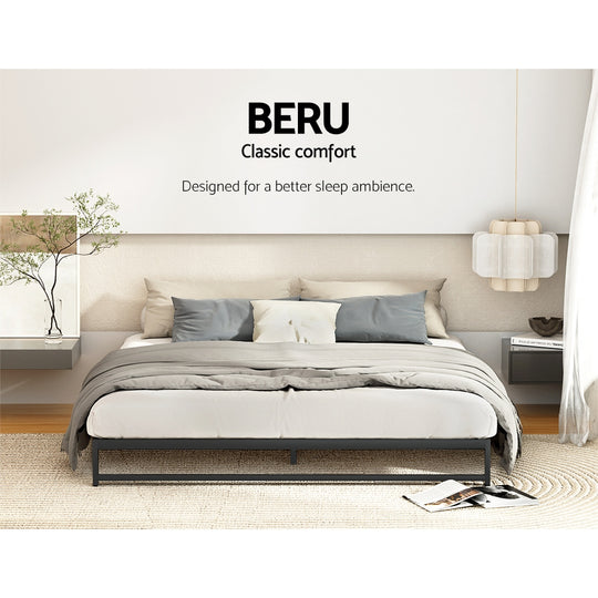 Artiss Bed Frame Double Size Metal Beru