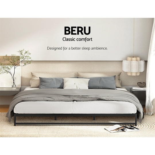 Artiss Bed Frame King Size Metal Beru