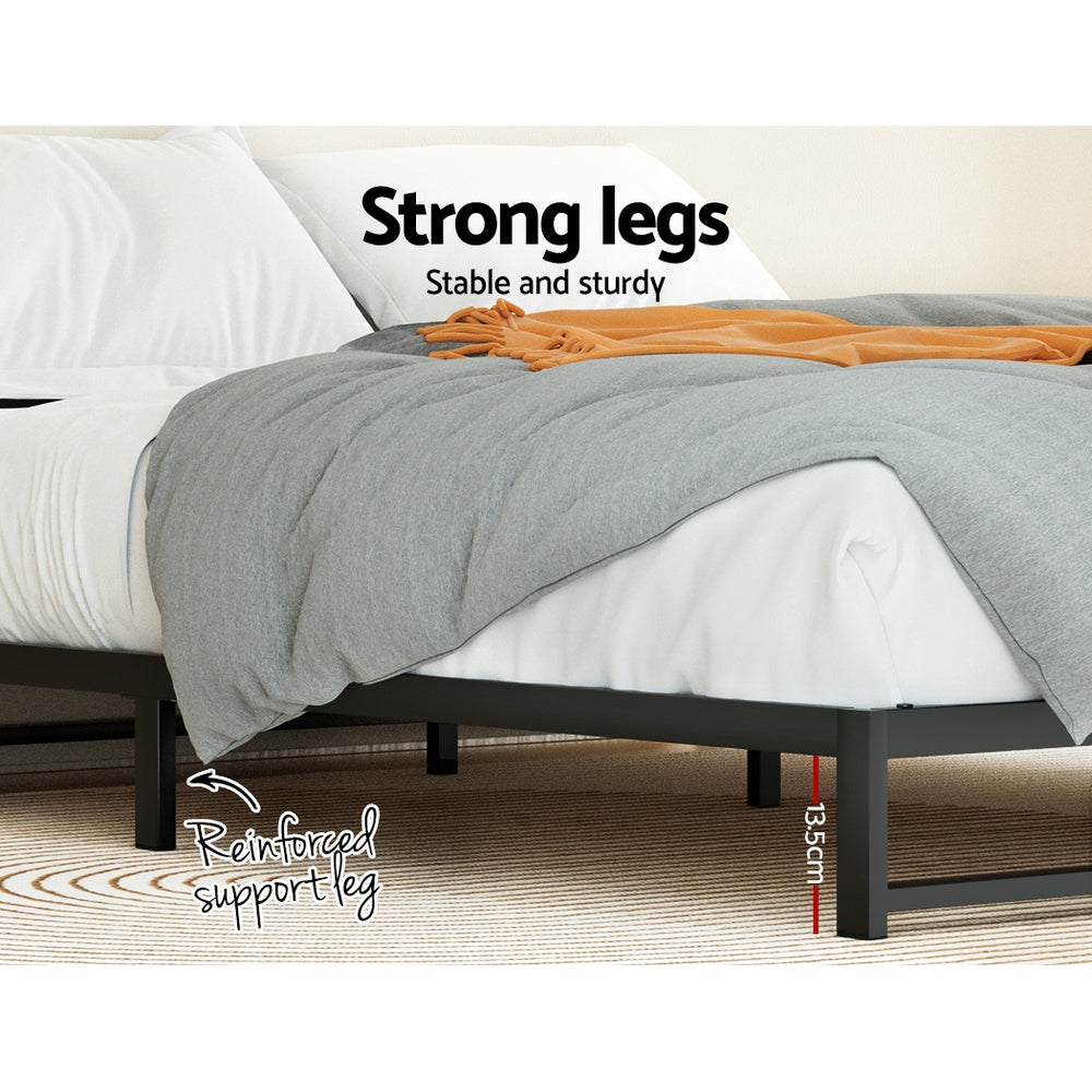 Artiss Bed Frame King Size Metal Beru