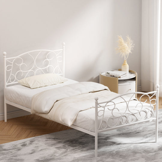 Artiss Bed Frame Single Size Metal Frame Groa