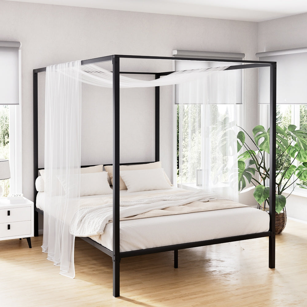 Artiss Bed Frame Queen Size Metal Frame Pochy