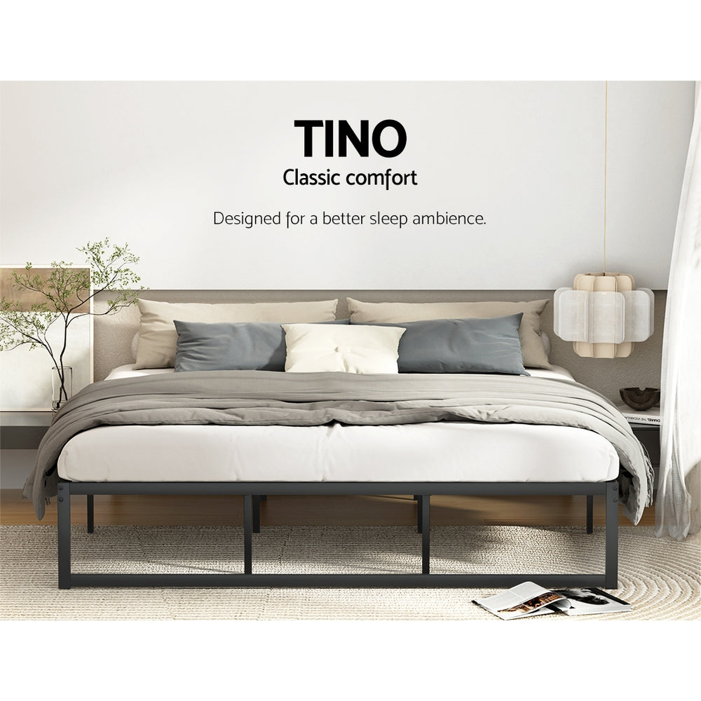 Artiss Bed Frame King Size Metal Frame Tino