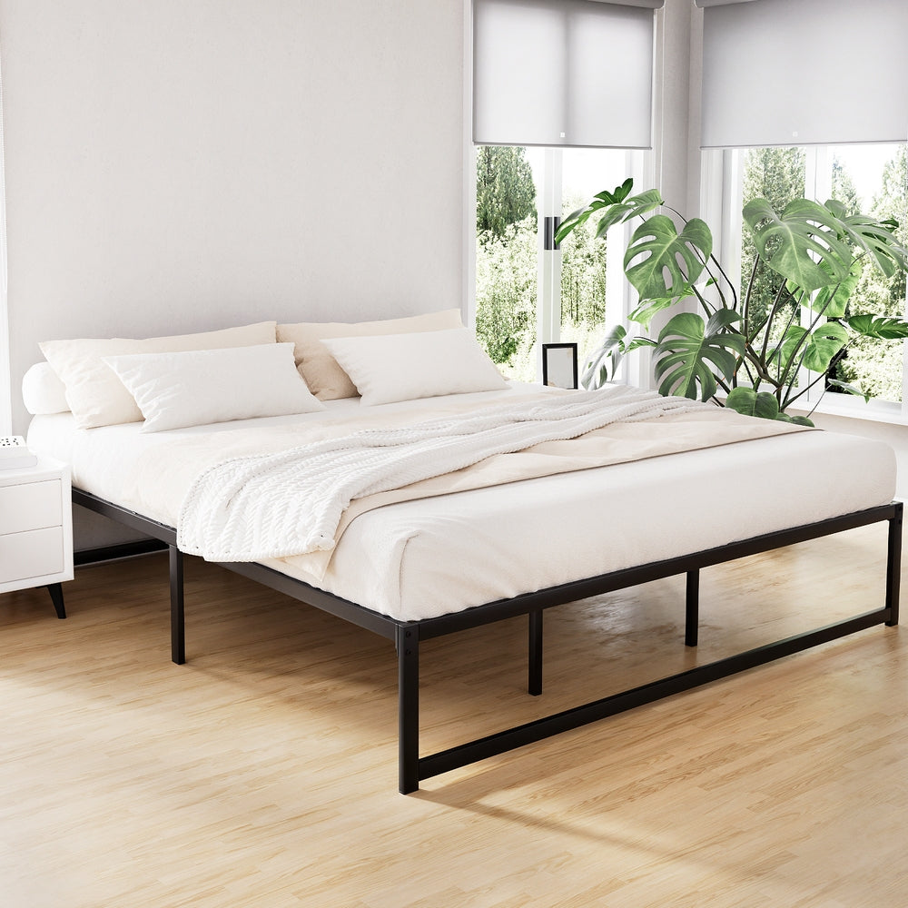 Artiss Bed Frame King Size Metal Frame Tino