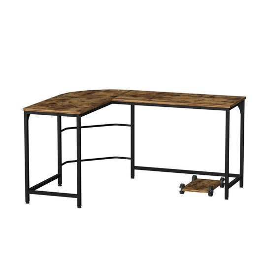 DSZ Product, feed-cond-new, feed-sl-DSZ Freight Payable, newArtiss Computer Desk L - Shape Cpu Stand Brown 147Cm - Premium Furniture > Office > Desks from Artiss ! Shop Online Buy Now at S & D's Value Store Family Business Best Customer ServiceDSZ Product, feed-cond-new, feed-sl-DSZ Freight Payable, new