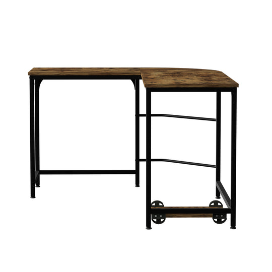 DSZ Product, feed-cond-new, feed-sl-DSZ Freight Payable, newArtiss Computer Desk L - Shape Cpu Stand Brown 147Cm - Premium Furniture > Office > Desks from Artiss ! Shop Online Buy Now at S & D's Value Store Family Business Best Customer ServiceDSZ Product, feed-cond-new, feed-sl-DSZ Freight Payable, new