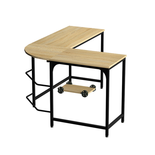 DSZ Product, feed-cond-new, feed-sl-DSZ Freight Payable, newArtiss Computer Desk L - Shape Cpu Stand Oak 147Cm - Premium Furniture > Office > Desks from Artiss ! Shop Online Buy Now at S & D's Value Store Family Business Best Customer ServiceDSZ Product, feed-cond-new, feed-sl-DSZ Freight Payable, new