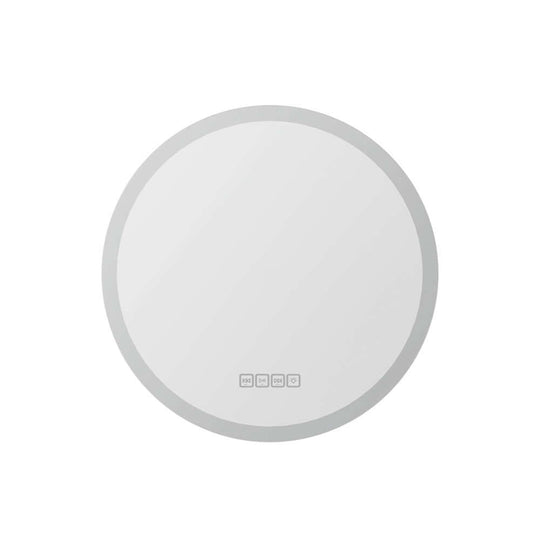 _label_, DSZ Product, feed-cond-new, feed-sl-free shipping, free-shipping, newEmbellir Bluetooth Led Wall Mirror With Light 50Cm Bathroom Decor Round Mirrors - Premium Home & Garden > Decor > Mirrors from Embellir ! Shop Online Buy Now at S & D's Value Store Family Business Best Customer Service_label_, DSZ Product, feed-cond-new, feed-sl-free shipping, free-shipping, new