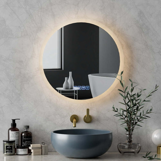 _label_, DSZ Product, feed-cond-new, feed-sl-free shipping, free-shipping, newEmbellir Bluetooth Led Wall Mirror With Light 50Cm Bathroom Decor Round Mirrors - Premium Home & Garden > Decor > Mirrors from Embellir ! Shop Online Buy Now at S & D's Value Store Family Business Best Customer Service_label_, DSZ Product, feed-cond-new, feed-sl-free shipping, free-shipping, new