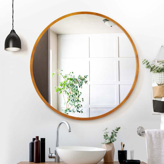 DSZ Product, feed-cond-new, feed-sl-DSZ Freight Payable, newEmbellir Wall Mirror Wooden Makeup 80Cm - Premium Home & Garden > Decor > Mirrors from Embellir ! Shop Online Buy Now at S & D's Value Store Family Business Best Customer ServiceDSZ Product, feed-cond-new, feed-sl-DSZ Freight Payable, new