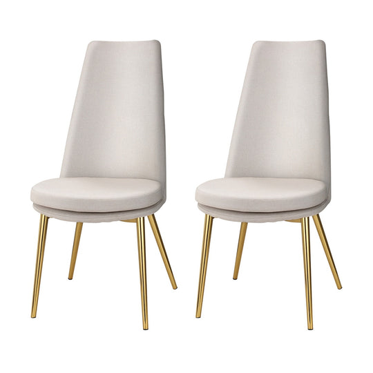 DSZ Product, feed-cond-new, feed-sl-DSZ Freight Payable, newArtiss Dining Chairs Set Of 2 Linen Fabric High Back Beige - Premium Furniture > Dining > Dining Set from Artiss ! Shop Online Buy Now at S & D's Value Store Family Business Best Customer ServiceDSZ Product, feed-cond-new, feed-sl-DSZ Freight Payable, new