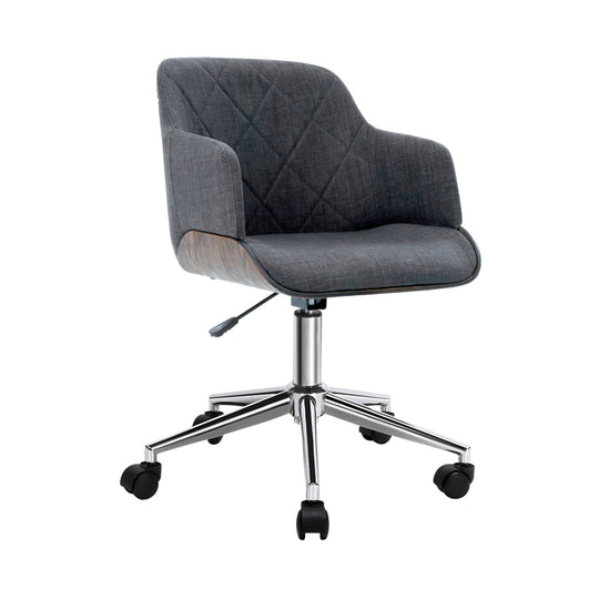 DSZ Product, feed-cond-new, feed-sl-DSZ Freight Payable, newArtiss Wooden Office Chair Fabric Seat Grey - Premium Furniture > Office > Office & Desk Chairs from Artiss ! Shop Online Buy Now at S & D's Value Store Family Business Best Customer ServiceDSZ Product, feed-cond-new, feed-sl-DSZ Freight Payable, new