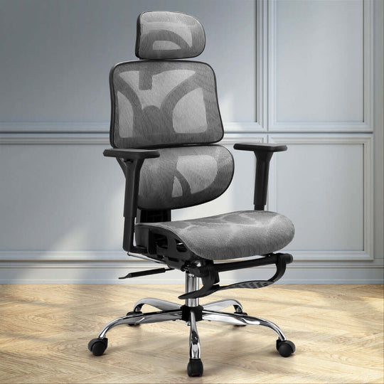 DSZ Product, feed-cond-new, feed-sl-DSZ Freight Payable, newArtiss Ergonomic Office Chair Footrest Grey - Premium Furniture > Office > Office & Desk Chairs from Artiss ! Shop Online Buy Now at S & D's Value Store Family Business Best Customer ServiceDSZ Product, feed-cond-new, feed-sl-DSZ Freight Payable, new