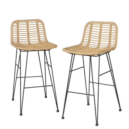 DSZ Product, feed-cond-new, feed-sl-DSZ Freight Payable, newGardeon 2 Piece Outdoor Bar Stools Wicker Dining Rattan Chair - Premium Furniture > Outdoor > Outdoor Chairs from Gardeon ! Shop Online Buy Now at S & D's Value Store Family Business Best Customer ServiceDSZ Product, feed-cond-new, feed-sl-DSZ Freight Payable, new