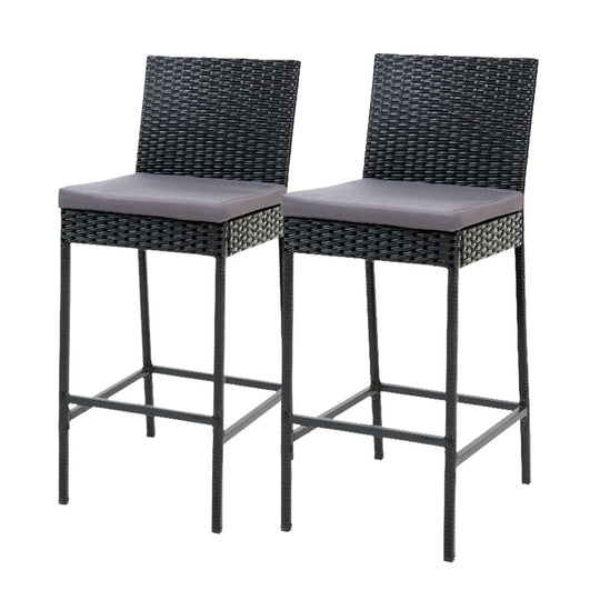 DSZ Product, feed-cond-new, feed-sl-DSZ Freight Payable, newGardeon 2 - Piece Outdoor Bar Stools Dining Chair Bar Stools Rattan Furniture - Premium Furniture > Outdoor > Outdoor Chairs from Gardeon ! Shop Online Buy Now at S & D's Value Store Family Business Best Customer ServiceDSZ Product, feed-cond-new, feed-sl-DSZ Freight Payable, new