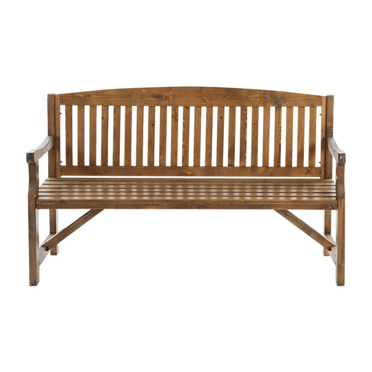 DSZ Product, feed-cond-new, feed-sl-DSZ Freight Payable, newGardeon 5Ft Outdoor Garden Bench Wooden 3 Seat Chair Patio Furniture Natural - Premium Furniture > Outdoor > Outdoor Chairs from Gardeon ! Shop Online Buy Now at S & D's Value Store Family Business Best Customer ServiceDSZ Product, feed-cond-new, feed-sl-DSZ Freight Payable, new