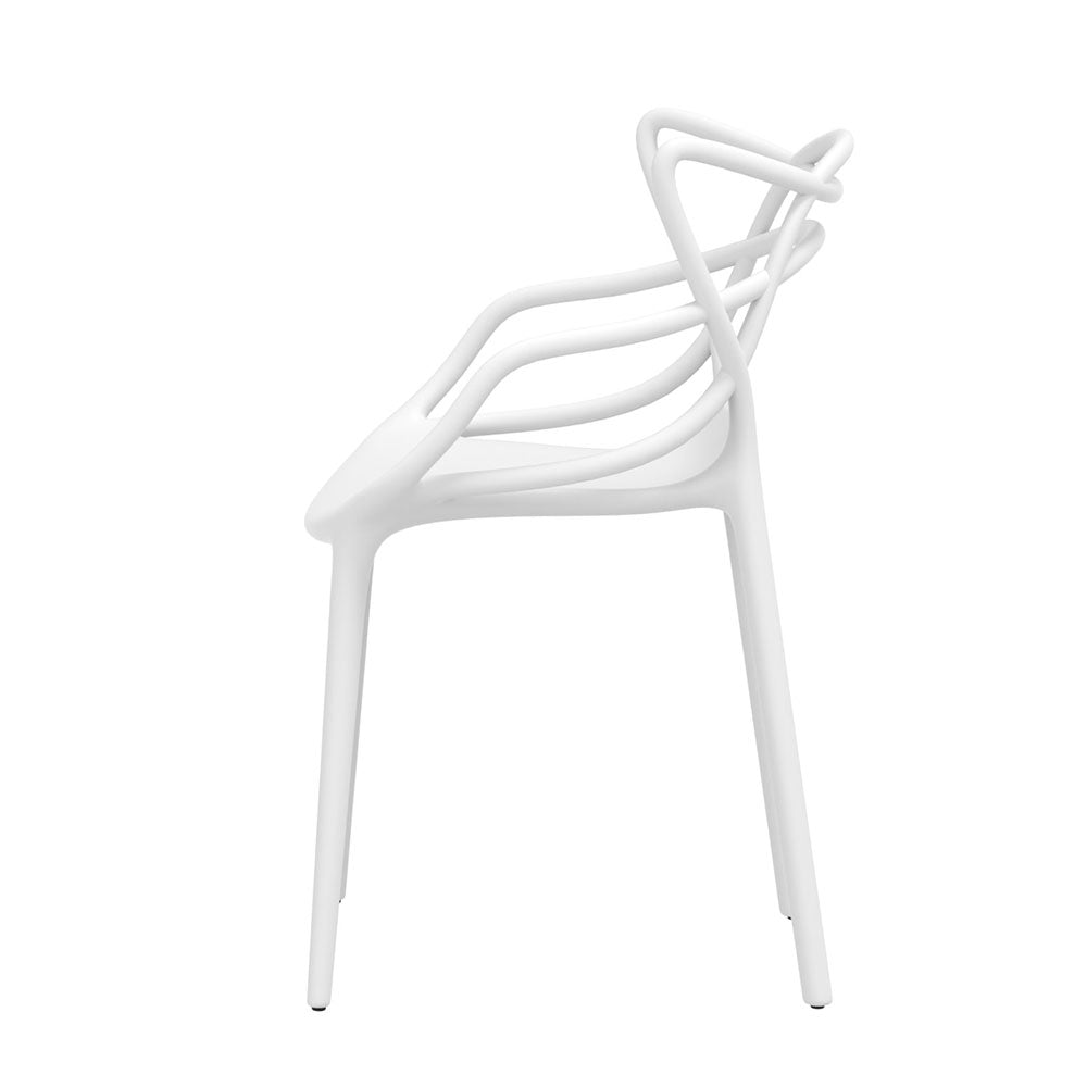 DSZ Product, feed-cond-new, feed-sl-DSZ Freight Payable, newGardeon 4Pc Outdoor Dining Chairs Pp Portable Stackable Chair Patio Furniture White - Premium Furniture > Outdoor > Outdoor Chairs from Gardeon ! Shop Online Buy Now at S & D's Value Store Family Business Best Customer ServiceDSZ Product, feed-cond-new, feed-sl-DSZ Freight Payable, new