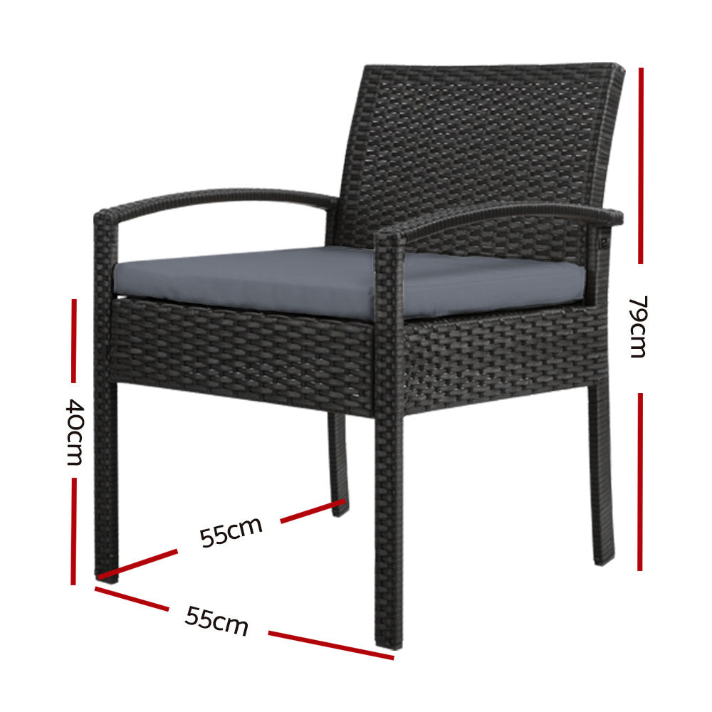 DSZ Product, feed-cond-new, feed-sl-DSZ Freight Payable, newGardeon 2Pc Outdoor Dining Chairs Patio Furniture Rattan Lounge Chair Cushion Felix - Premium Furniture > Outdoor > Outdoor Chairs from Gardeon ! Shop Online Buy Now at S & D's Value Store Family Business Best Customer ServiceDSZ Product, feed-cond-new, feed-sl-DSZ Freight Payable, new