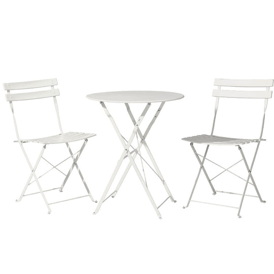 DSZ Product, feed-cond-new, feed-sl-DSZ Freight Payable, newGardeon 3Pc Outdoor Bistro Set Steel Table And Chairs Patio Furniture White - Premium Furniture > Outdoor > Outdoor Chairs from Gardeon ! Shop Online Buy Now at S & D's Value Store Family Business Best Customer ServiceDSZ Product, feed-cond-new, feed-sl-DSZ Freight Payable, new