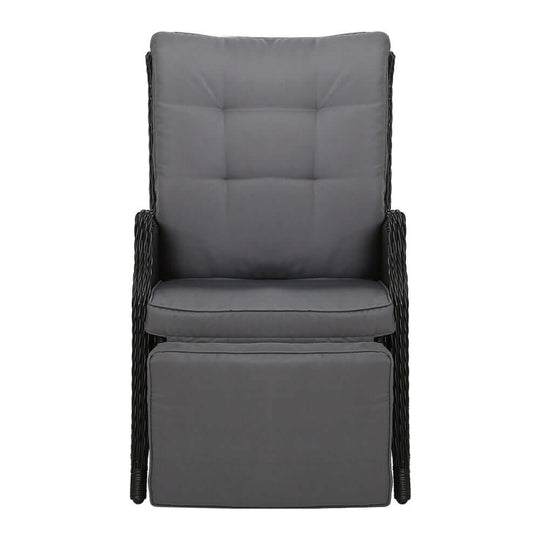 DSZ Product, feed-cond-new, feed-sl-DSZ Freight Payable, newGardeon Recliner Chairs Sun Lounge Wicker Lounger Outdoor Furniture Patio Adjustable Black - Premium Furniture > Outdoor > Outdoor Chairs from Gardeon ! Shop Online Buy Now at S & D's Value Store Family Business Best Customer ServiceDSZ Product, feed-cond-new, feed-sl-DSZ Freight Payable, new