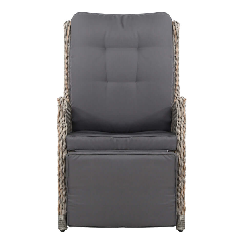 DSZ Product, feed-cond-new, feed-sl-DSZ Freight Payable, newGardeon 2Pc Recliner Chairs Sun Lounge Wicker Lounger Outdoor Furniture Adjustable Grey - Premium Furniture > Outdoor > Outdoor Chairs from Gardeon ! Shop Online Buy Now at S & D's Value Store Family Business Best Customer ServiceDSZ Product, feed-cond-new, feed-sl-DSZ Freight Payable, new