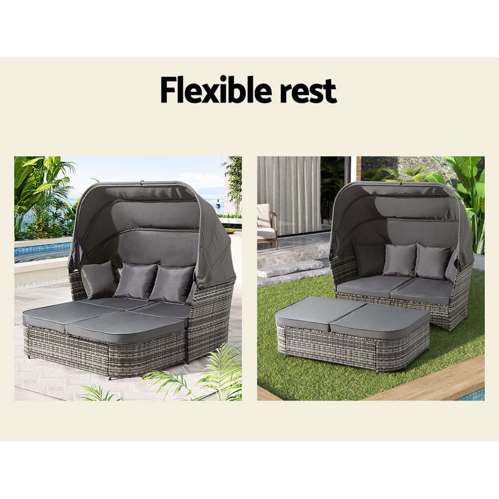 DSZ Product, feed-cond-new, feed-sl-DSZ Freight Payable, newGardeon Outdoor Sun Lounge Setting Patio Furniture Wicker Sofa Garden Day Bed - Premium Furniture > Outdoor > Outdoor Chairs from Gardeon ! Shop Online Buy Now at S & D's Value Store Family Business Best Customer ServiceDSZ Product, feed-cond-new, feed-sl-DSZ Freight Payable, new