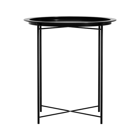 Gardeon Coffee Side Table Steel Outdoor Furniture Indoor Desk Patio Garden