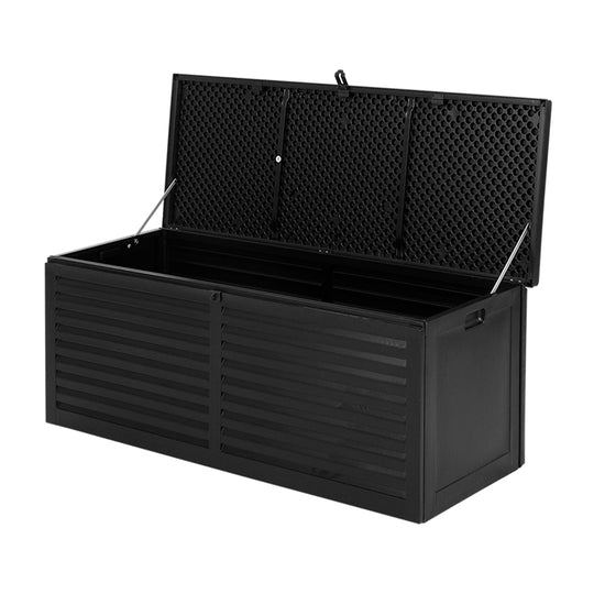 DSZ Product, feed-cond-new, feed-sl-DSZ Freight Payable, newGardeon Outdoor Storage Box 390L Container Lockable Garden Bench Shed Tools Toy All Black - Premium Furniture > Outdoor > Outdoor Storage Boxes from Gardeon ! Shop Online Buy Now at S & D's Value Store Family Business Best Customer ServiceDSZ Product, feed-cond-new, feed-sl-DSZ Freight Payable, new