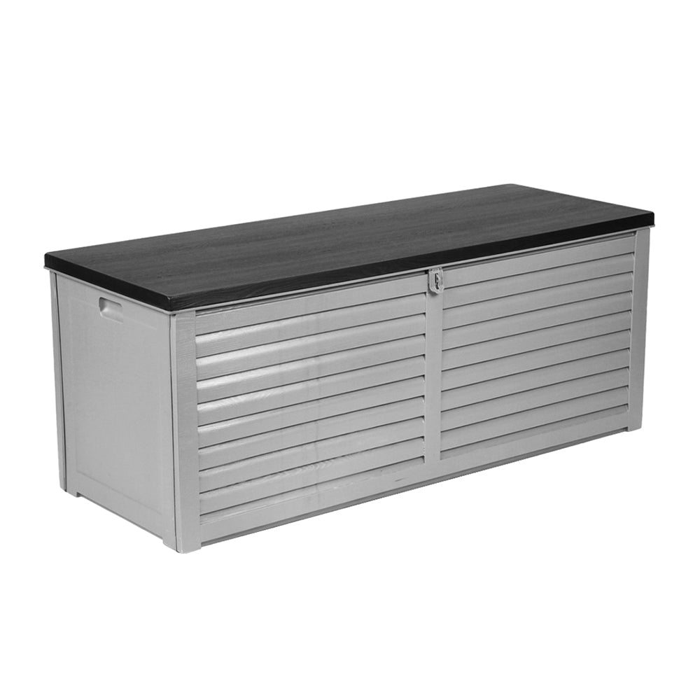 DSZ Product, feed-cond-new, feed-sl-DSZ Freight Payable, newGardeon Outdoor Storage Box 390L Container Lockable Garden Bench Tools Toy Shed Black - Premium Furniture > Outdoor > Outdoor Storage Boxes from Gardeon ! Shop Online Buy Now at S & D's Value Store Family Business Best Customer ServiceDSZ Product, feed-cond-new, feed-sl-DSZ Freight Payable, new