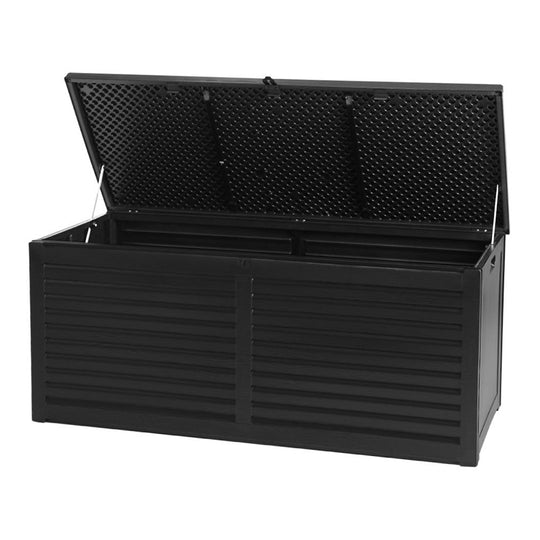 DSZ Product, feed-cond-new, feed-sl-DSZ Freight Payable, newGardeon Outdoor Storage Box 490L Container Lockable Garden Bench Shed Tools Toy All Black - Premium Furniture > Outdoor > Outdoor Storage Boxes from Gardeon ! Shop Online Buy Now at S & D's Value Store Family Business Best Customer ServiceDSZ Product, feed-cond-new, feed-sl-DSZ Freight Payable, new