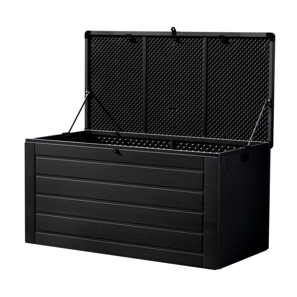 DSZ Product, feed-cond-new, feed-sl-DSZ Freight Payable, newGardeon Outdoor Storage Box 680L Container Lockable Garden Bench Shed Tool All Black - Premium Furniture > Outdoor > Outdoor Storage Boxes from Gardeon ! Shop Online Buy Now at S & D's Value Store Family Business Best Customer ServiceDSZ Product, feed-cond-new, feed-sl-DSZ Freight Payable, new