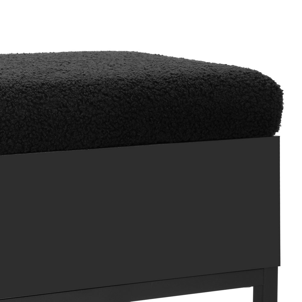 DSZ Product, feed-cond-new, feed-sl-DSZ Freight Payable, newArtiss Storage Ottoman Blanket Box 110Cm Boucle Shelf - Premium Furniture > Living Room > Ottomans & Footstools from Artiss ! Shop Online Buy Now at S & D's Value Store Family Business Best Customer ServiceDSZ Product, feed-cond-new, feed-sl-DSZ Freight Payable, new