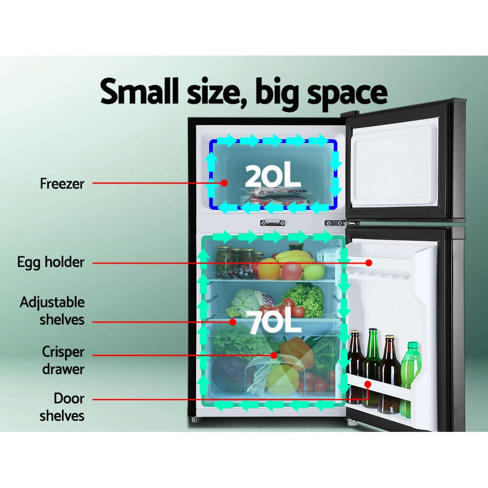 DSZ Product, feed-cond-new, feed-sl-DSZ Freight Payable, newGlacio 90L Portable Fridge Freezer Bar Upright 12V/24V/240V Camping Caravan - Premium Outdoor Recreation > Camping > Camping Appliances from Glacio ! Shop Online Buy Now at S & D's Value Store Family Business Best Customer ServiceDSZ Product, feed-cond-new, feed-sl-DSZ Freight Payable, new