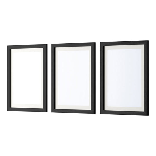 Artiss Photo Frame 3PCS Set Black