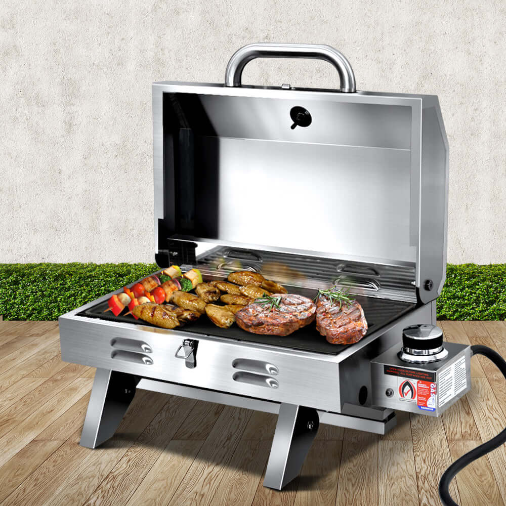 DSZ Product, feed-cond-new, feed-sl-DSZ Freight Payable, newGrillz Portable Gas Bbq Grill With Double Sided Plate - Premium Home & Garden > BBQ > BBQ Tools from Grillz ! Shop Online Buy Now at S & D's Value Store Family Business Best Customer ServiceDSZ Product, feed-cond-new, feed-sl-DSZ Freight Payable, new