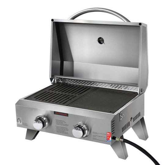 DSZ Product, feed-cond-new, feed-sl-DSZ Freight Payable, newGrillz Portable Gas Bbq Grill 2 Burners With Double Sided Plate - Premium Home & Garden > BBQ > BBQ Tools from Grillz ! Shop Online Buy Now at S & D's Value Store Family Business Best Customer ServiceDSZ Product, feed-cond-new, feed-sl-DSZ Freight Payable, new