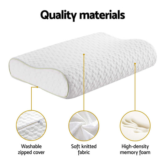 _label_, DSZ Product, feed-cond-new, feed-sl-free shipping, free-shippingGiselle Memory Foam Pillow Contour Neck - Premium Home & Garden > Bedding > Pillows from Giselle Bedding ! Shop Online Buy Now at S & D's Value Store Family Business Best Customer Service_label_, DSZ Product, feed-cond-new, feed-sl-free shipping, free-shipping