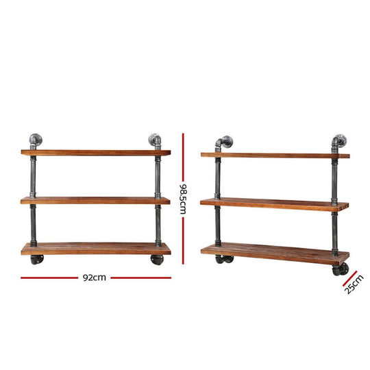 DSZ Product, feed-cond-new, feed-sl-DSZ Freight Payable, newArtiss Floating Diy Pipe Shelf 3 Tiers - Issa - Premium Home & Garden > DIY > Kitchen & Bathroom DIY from Artiss ! Shop Online Buy Now at S & D's Value Store Family Business Best Customer ServiceDSZ Product, feed-cond-new, feed-sl-DSZ Freight Payable, new