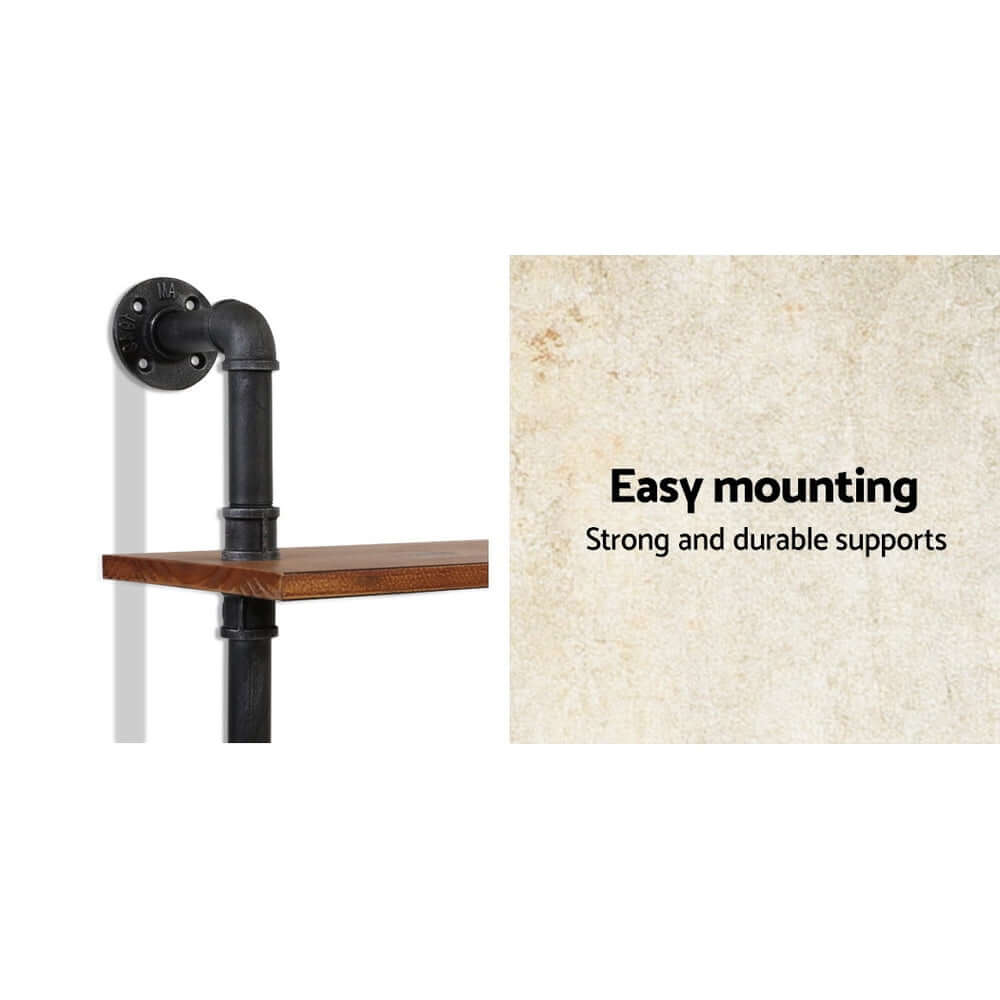 DSZ Product, feed-cond-new, feed-sl-DSZ Freight Payable, newArtiss Floating Diy Pipe Shelf 3 Tiers - Issa - Premium Home & Garden > DIY > Kitchen & Bathroom DIY from Artiss ! Shop Online Buy Now at S & D's Value Store Family Business Best Customer ServiceDSZ Product, feed-cond-new, feed-sl-DSZ Freight Payable, new