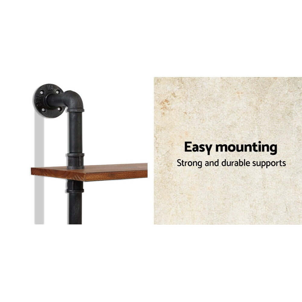 DSZ Product, feed-cond-new, feed-sl-DSZ Freight Payable, newArtiss Floating Diy Pipe Shelf 5 Tiers - Issa - Premium Home & Garden > DIY > Kitchen & Bathroom DIY from Artiss ! Shop Online Buy Now at S & D's Value Store Family Business Best Customer ServiceDSZ Product, feed-cond-new, feed-sl-DSZ Freight Payable, new