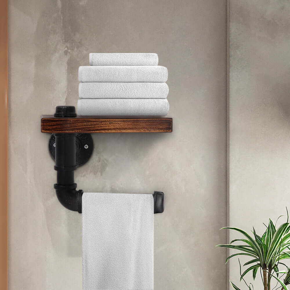 _label_, DSZ Product, feed-cond-new, feed-sl-free shipping, free-shipping, newArtiss Floating Diy Pipe Shelf Toilet Paper Holder - Premium Home & Garden > Bathroom Accessories > Toilet Paper Holders from Artiss ! Shop Online Buy Now at S & D's Value Store Family Business Best Customer Service_label_, DSZ Product, feed-cond-new, feed-sl-free shipping, free-shipping, new