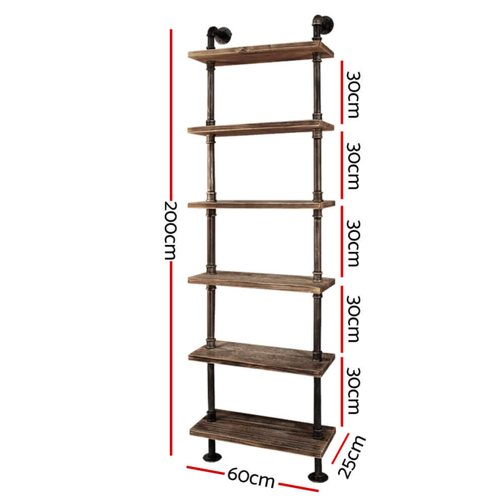 DSZ Product, feed-cond-new, feed-sl-DSZ Freight Payable, newArtiss Floating Diy Pipe Shelf 6 Tiers - Ida - Premium Home & Garden > DIY > Kitchen & Bathroom DIY from Artiss ! Shop Online Buy Now at S & D's Value Store Family Business Best Customer ServiceDSZ Product, feed-cond-new, feed-sl-DSZ Freight Payable, new